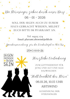 Sternsinger 2026