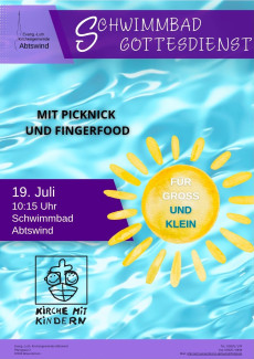 Schwimmbadgottesdienst Abtswind