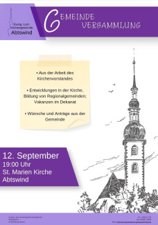 Gemeindeversammlung Abtswind 2026