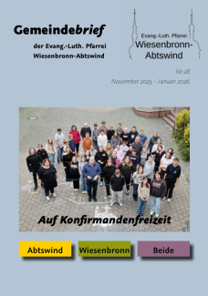 Titelbild Gemeindebrief Nr. 28