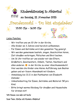 Kinderaktionstag 2025